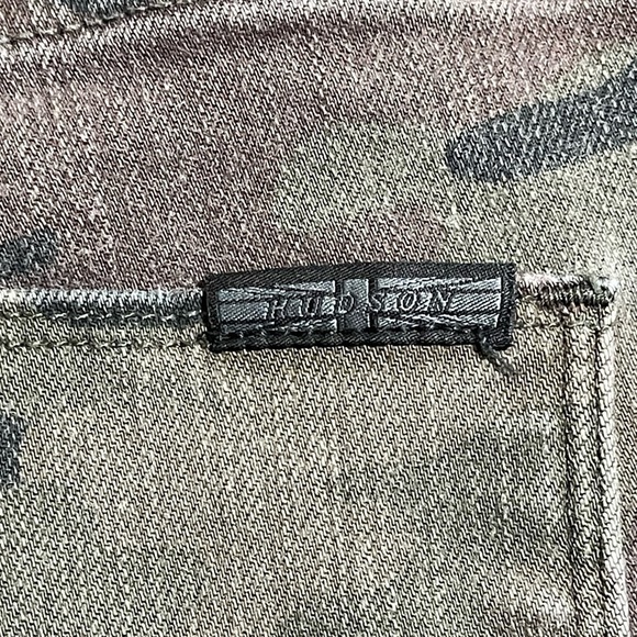 Hudson Cotton Blend Camo Barbara High Waist Skinny Jeans Sz. 28 - Picture 9 of 11